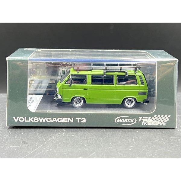 Mortal 1:64 Diecast model
VW T3 low Diecast model first batch
Military green