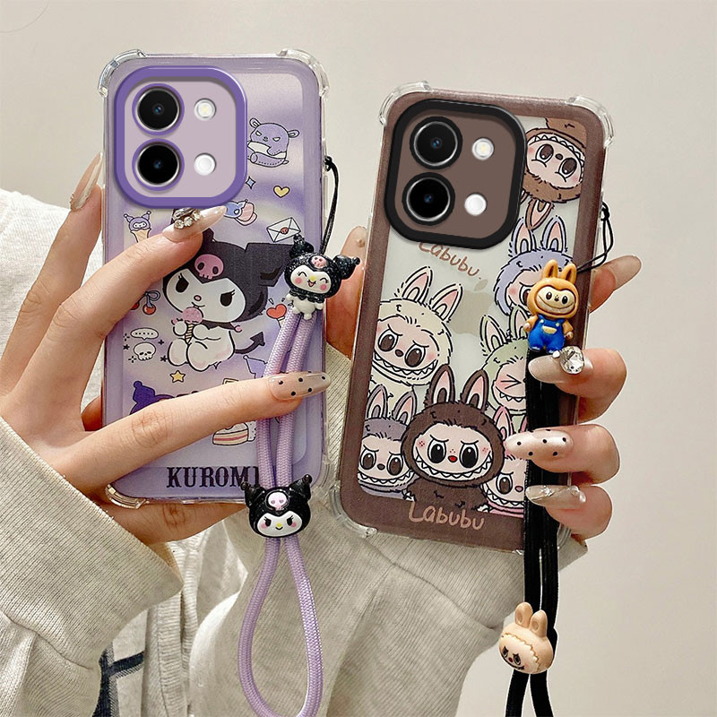 เคส VIVO Y28(4G) Love Paqia สุนัข/ไอศกรีม Kuromi/ภาพวาดสีน้ํามัน Dingdang/Bread Bear/Pig Pullebub/Pu