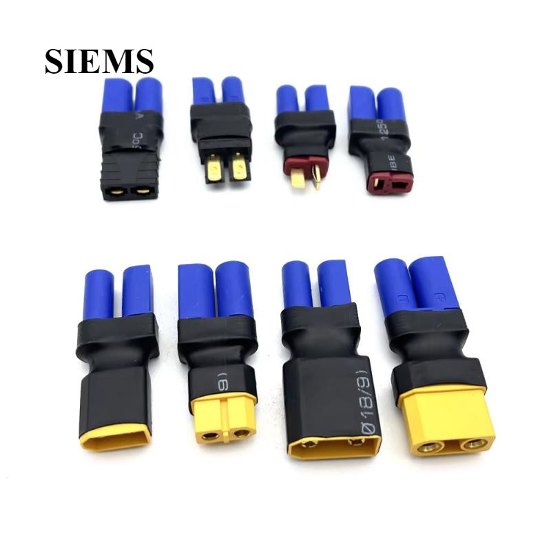 Ec5 ชายหญิง XT60 TRX T ปลั๊กชายหญิงไม่มีสายไฟปลั๊กอะแดปเตอร์สําหรับ RC FPV รถ Lipo แบตเตอรี่ Esc