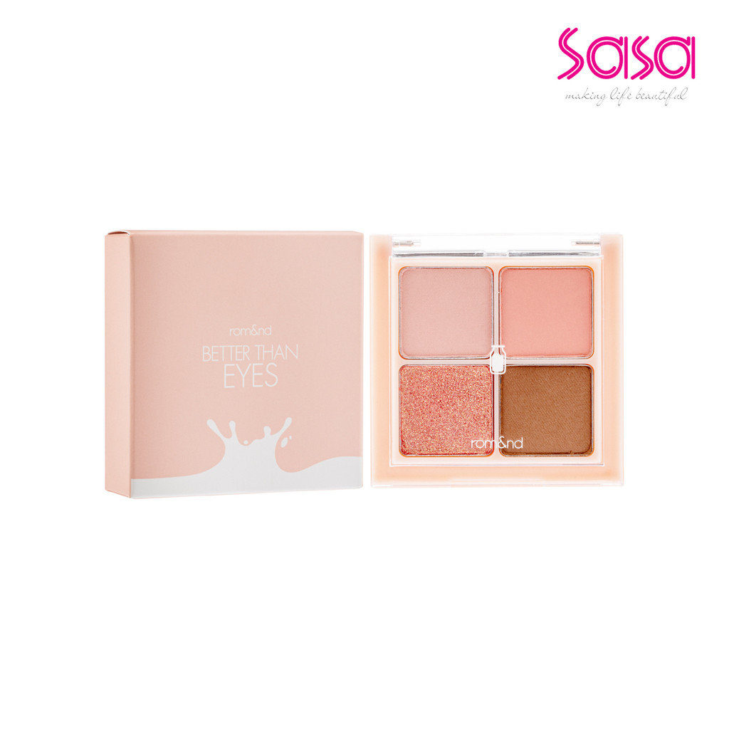 ROM&ND Better Than Eyeshadow (No.W02 Dry Peach Blossom - 7g / No.02 Dry Rose - 6.5g)