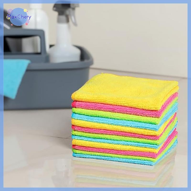 Mchy> 1 ชิ้น 30*30 เซนติเมตร Thicken ไมโครไฟเบอร์ผ้าขนหนูทําความสะอาดรถ Soft แห้งเร็วผ้า Windows กระจกเช็ด Rags บ้านผ้าสะอาดใหม่
