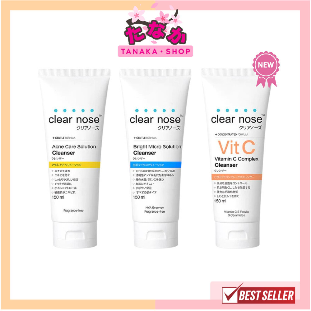 🔥แท้/ถูกที่สุด/ไลฟ์ทุกวัน🔥(1หลอด) Clear Nose Cleanser เคลียร์โนส โฟมล้างหน้า 150ml.