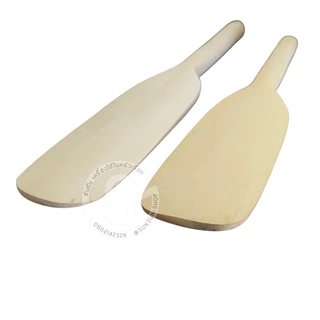 028. ไม้พายขาว ไม้พายทำขนม กวนขนม เล็ก-ใหญ่-ยักษ์ spatula wood