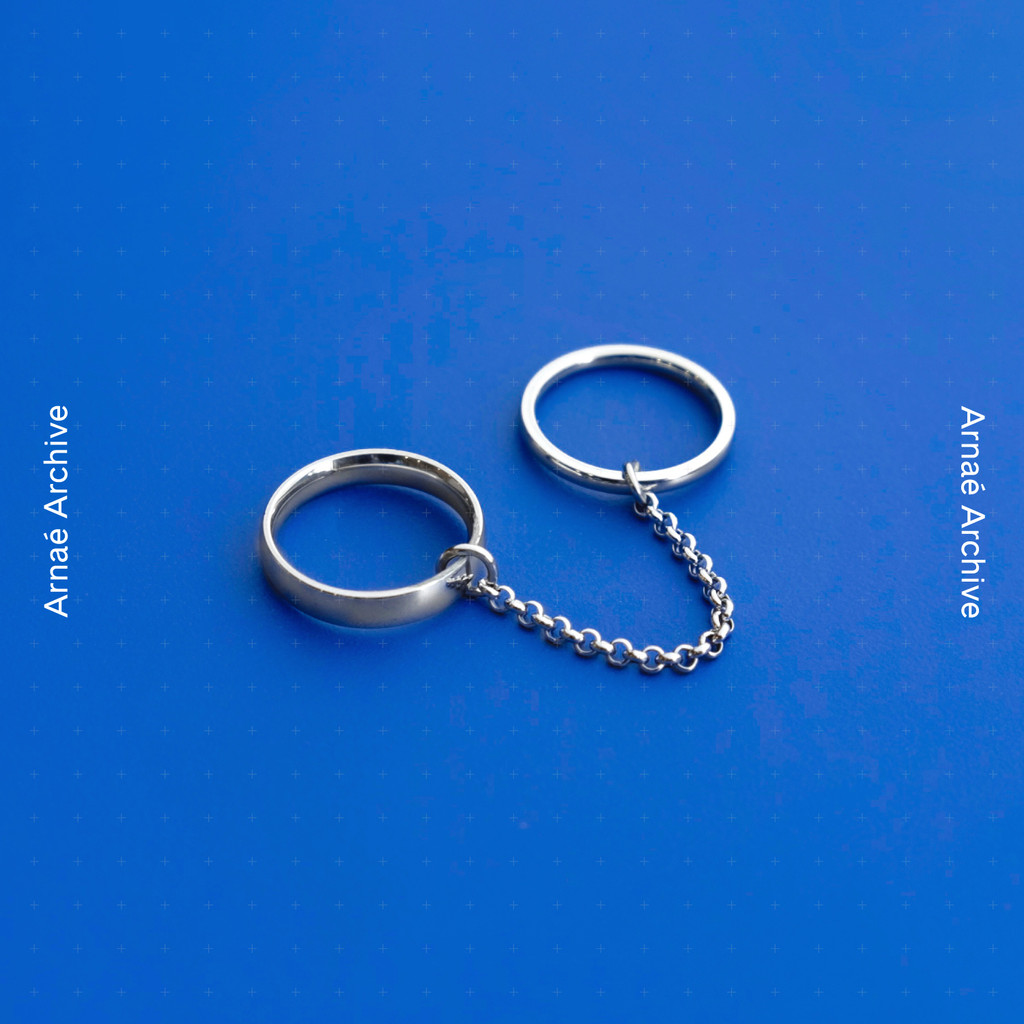 Arnaé Archive Dual Bound Ring แหวนป้องกันสนิมสแตนเลส Unisex