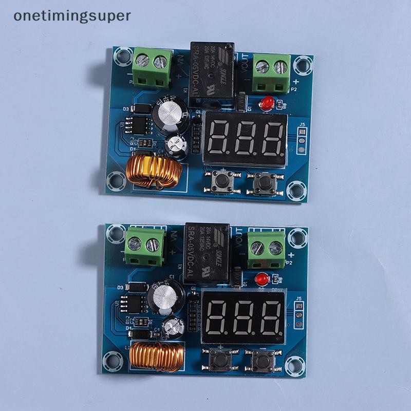 Onetimingsuper XH-M609 DC 12V-36V Charger โมดูลแรงดันไฟฟ้า OverDischarge ป้องกันที่แม่นยําป้องกันแรงดันไฟฟ้าโมดูลบอร์ด OTP
