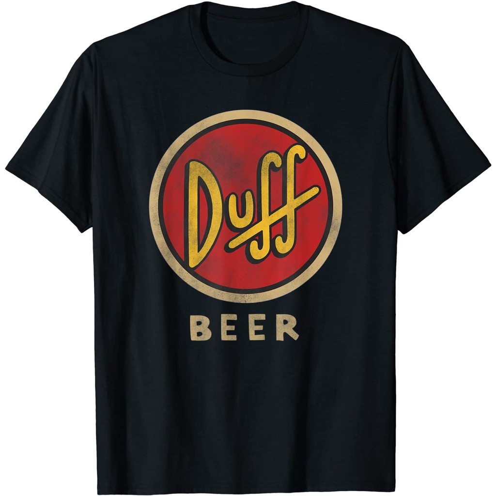 The Simpsons Duff Beer Circle Logo V2 T-Shirt - T-Shirt - Adult T-Shirt - Mens T-Shirt - Womens T-Sh