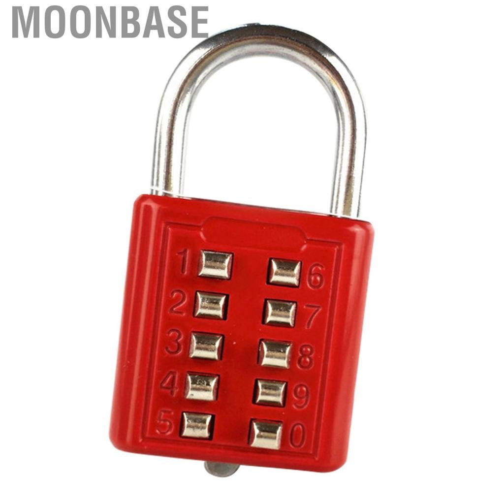 Moonbase ปุ่มกุญแจผสมสังกะสีอัลลอยด์หลักรหัสผ่านล็อคสำหรับรถเข็นตู้เก็บเอกสารคีย์บอร์ด