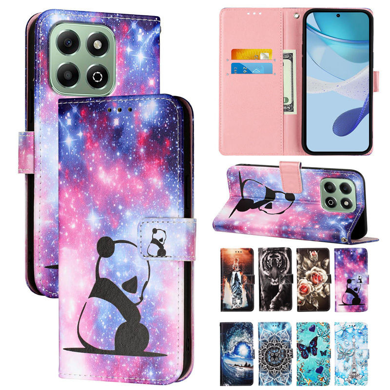 ปลอกสําหรับ Honor X6B JDY-LX1 JDY-LX2 กรณีแฟชั่นทาสีพลิกเคสโทรศัพท์สําหรับ Honor X5b Plus X6a X7a X7