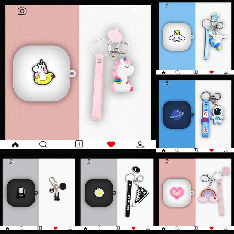 RE637 Redmi Buds 6 lite case  / 6 play / 6 Active  Silicone Protective Case Dust-proof Protective Ca