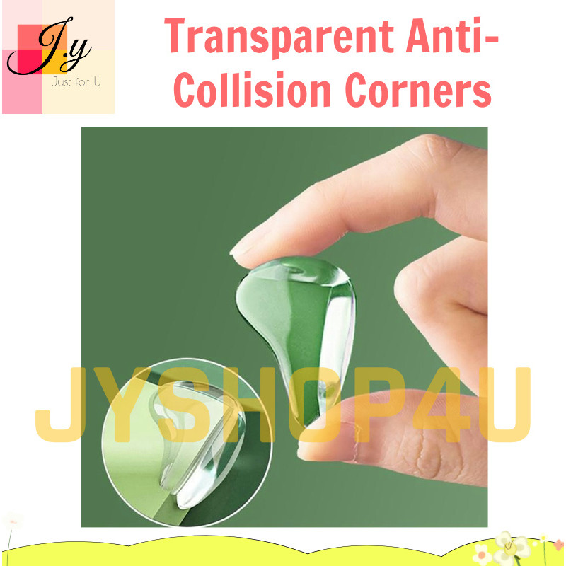 (JYSHOP4U) ️ มุมป้องกันการชนกันแบบโปร่งใส โต๊ะนิรภัยสําหรับเด็กและเก้าอี้ขอบกันชนใส 皮角