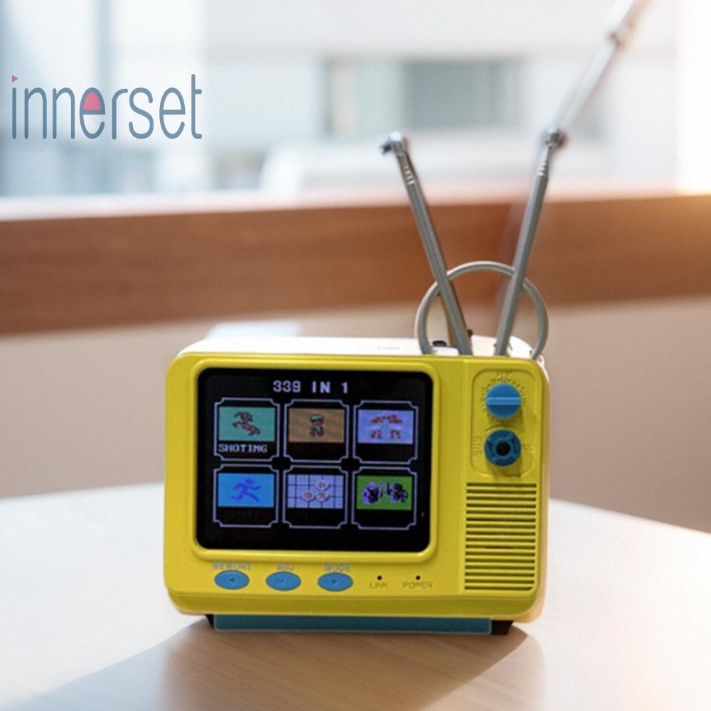 คอนโซลเกม Retro Mini TV Video Games Player 3.0in หน้าจอขนาดใหญ่ 339 C3 เกม [innerset.th]