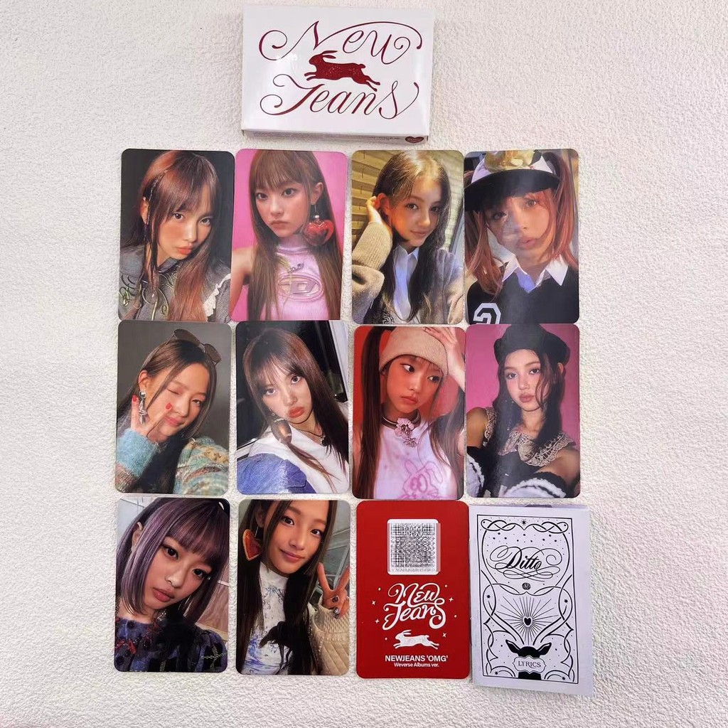 【Official card】newjeans album card Minji、Haerin、Hyein、Hanni、Danielle Brand new card