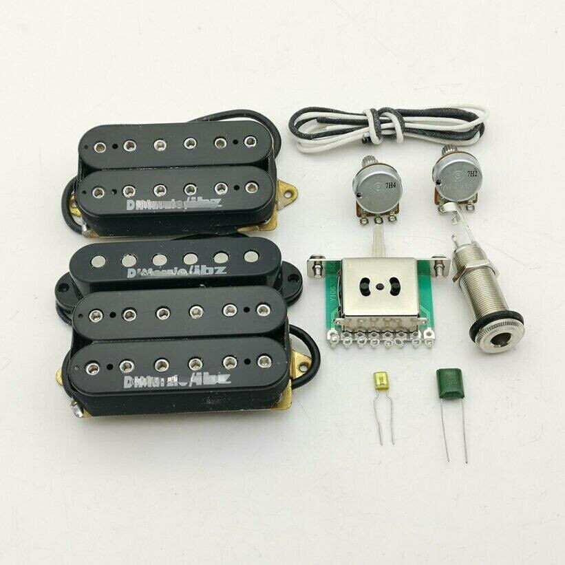 ปิ๊กอัพกีต้าร์ Alnico5 HSH ปิ๊กอัพกีตาร์ไฟฟ้า N/M/B สําหรับ Ibanez