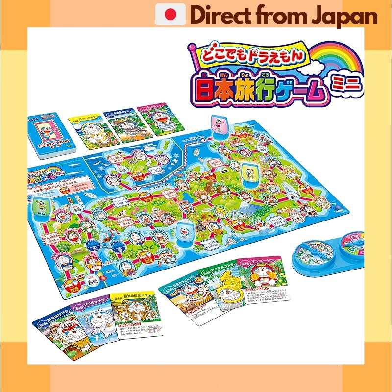 [Japan Shipped] EPOCH Doraemon Dokodemo Doraemon Japan Travel Game Mini ST Mark Certified 5+ Years O