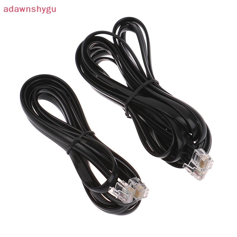 Adagu RJ12 6P6C ST-4 ST4 Autoguide กล้องสําหรับ Ioptron Auto Guide iEQ30 Ieq45 Kabel คริสตัลหัวโทรศัพท์จัมเปอร์ลวดแบน 0.5/1/2/3/5 เมตร TH
