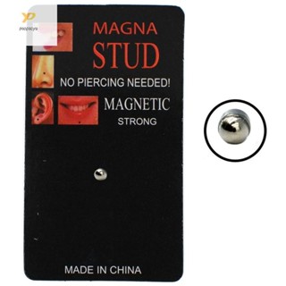 Ppy แม่เหล็กสตั๊ดต่างหู Cubic Zirconia Non Piercing Tragus แ…