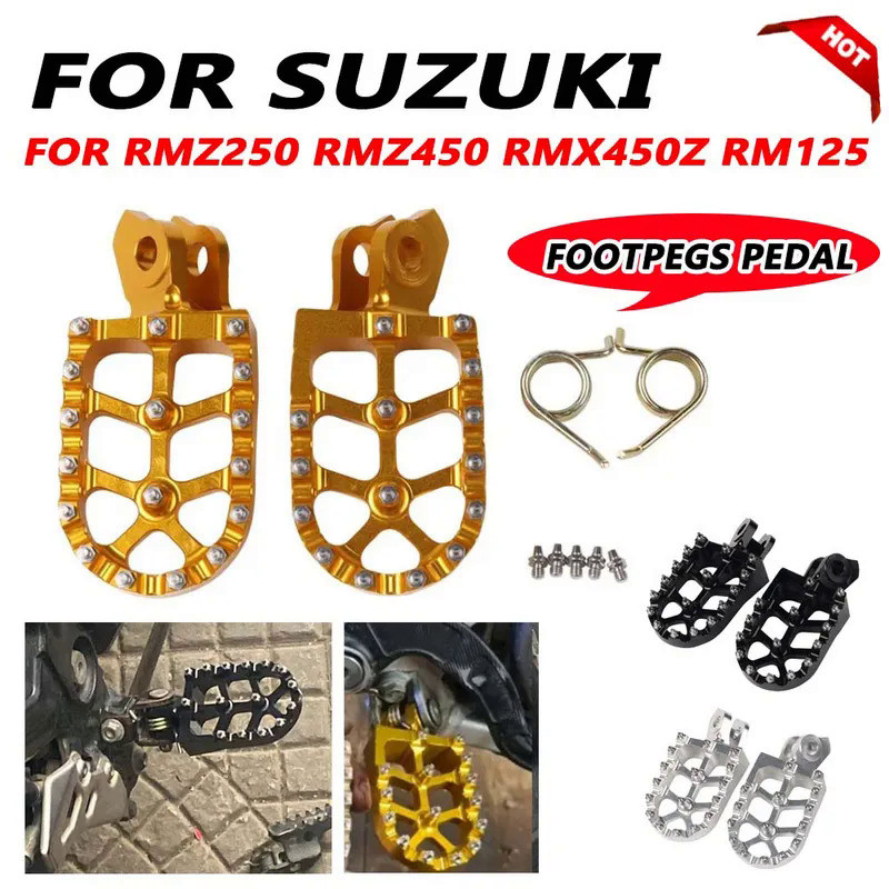 Mo  For Suzuki RMZ250 RMZ450 RMX450Z RM125 RM-Z250 RMZ 250 450  Z RM 125 Motorcycle Accessories Foot