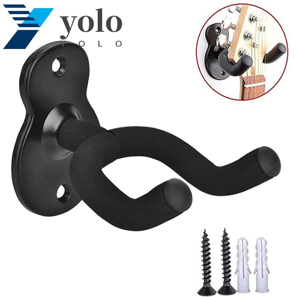 Yolo ที่แขวนกีตาร์ Bas Universal Bass อุปกรณ์เสริมขาตั้งติดผนังที่แขวนติดผนังที่แขวนกีตาร์