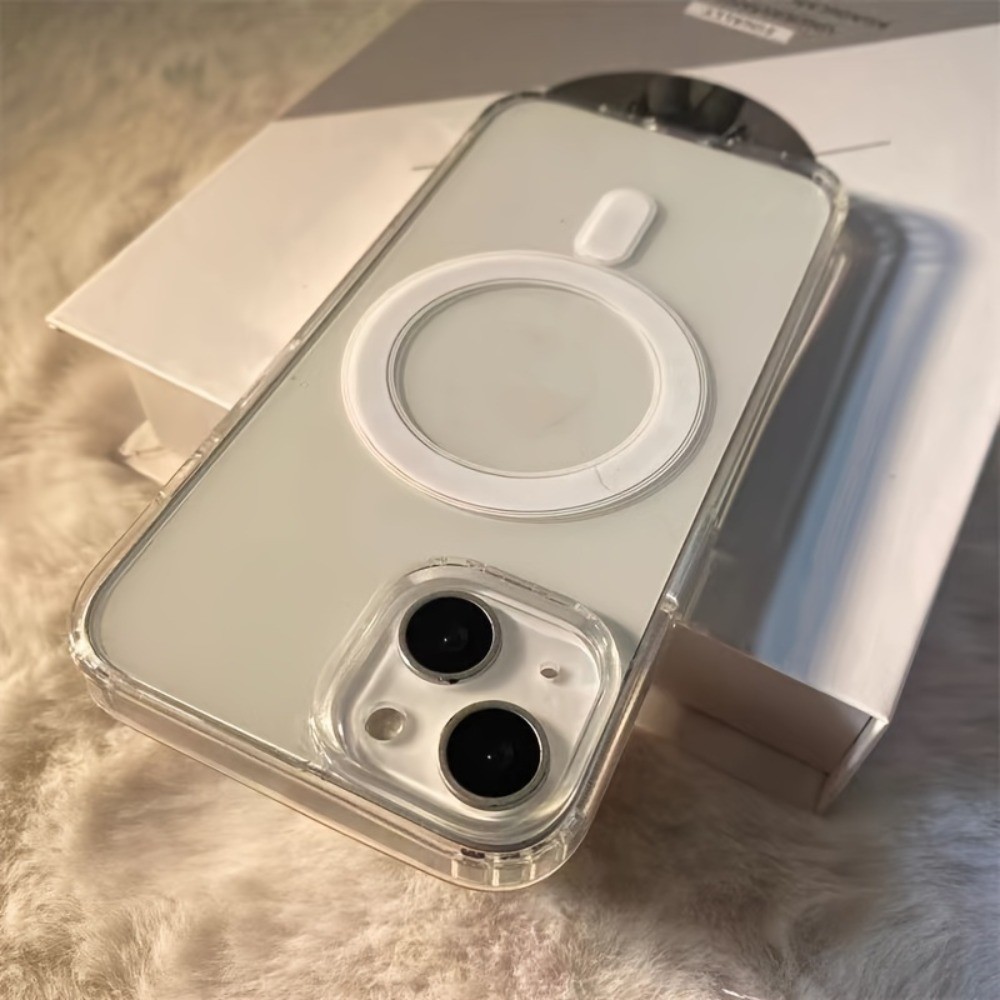 เหมาะสําหรับ iPhone 11 15 14 13 12 16 Pro Max 16Plus 15Plus 14Plus XR 13mini 12mini SE PC โปร่งใสป้องกันกรณี