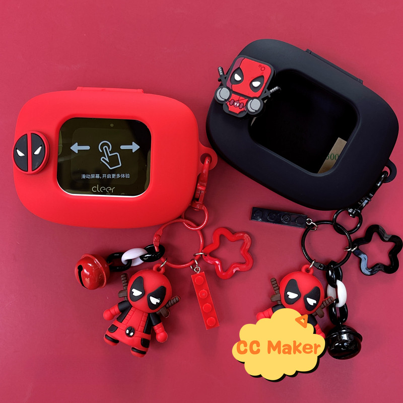 For Cleer ARC 3 ANC Case Cute Keychain Pendant Silicone Soft Case Cleer ARC III Shockproof Shell Cas