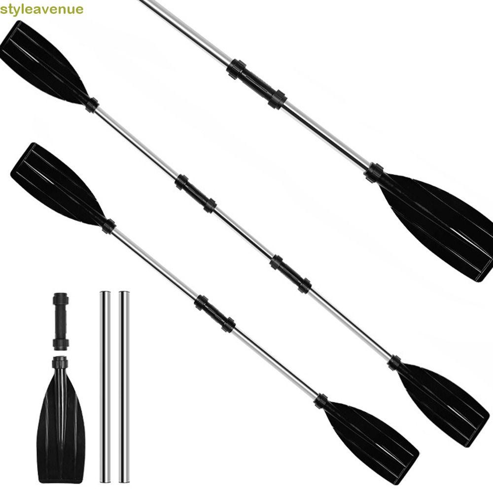Styleavenue พายเรือคายัค,อลูมิเนียม Anti-twist Design เรือ Oars, สันทนาการ Thicken แบบพกพาที่ถอดออกได้ Canoe Oars Marine กีฬา
