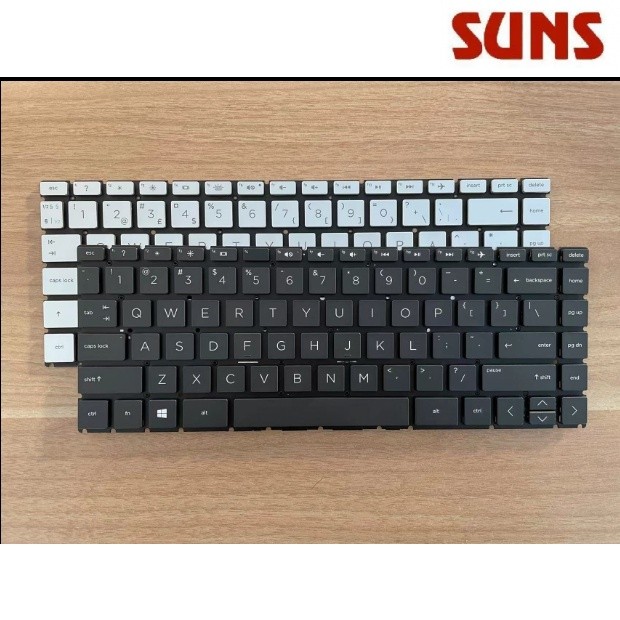 ✿HP 16-cm /cd/ck 240/246/245 G7 14s-dk C121 i131คีย์บอร์ด