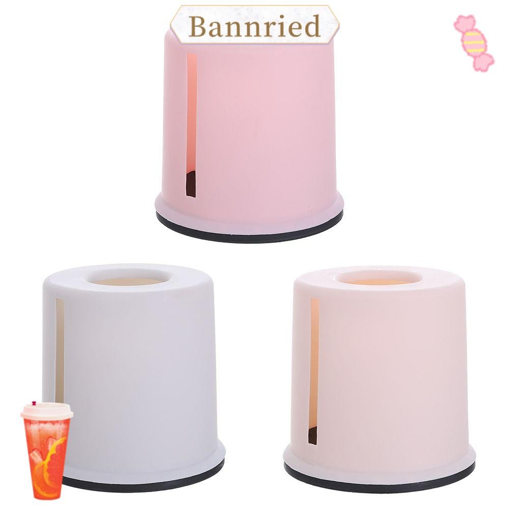 Bannriedsg989 กล่องทิชชู่พลาสติกทรงกลมรถบ้านสร้างสรรค์ผ้าคลุมผ้าเช็ดตัวในครัวเรือน