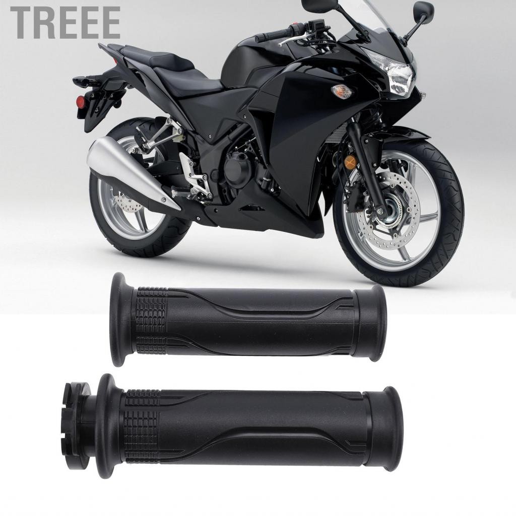 Treee ด้ามจับคันเร่งความแข็งสูง 53140-KYJ-900 เพิ่มความปลอดภัยสำหรับ CB500F CB500X CBR500R Grom 125