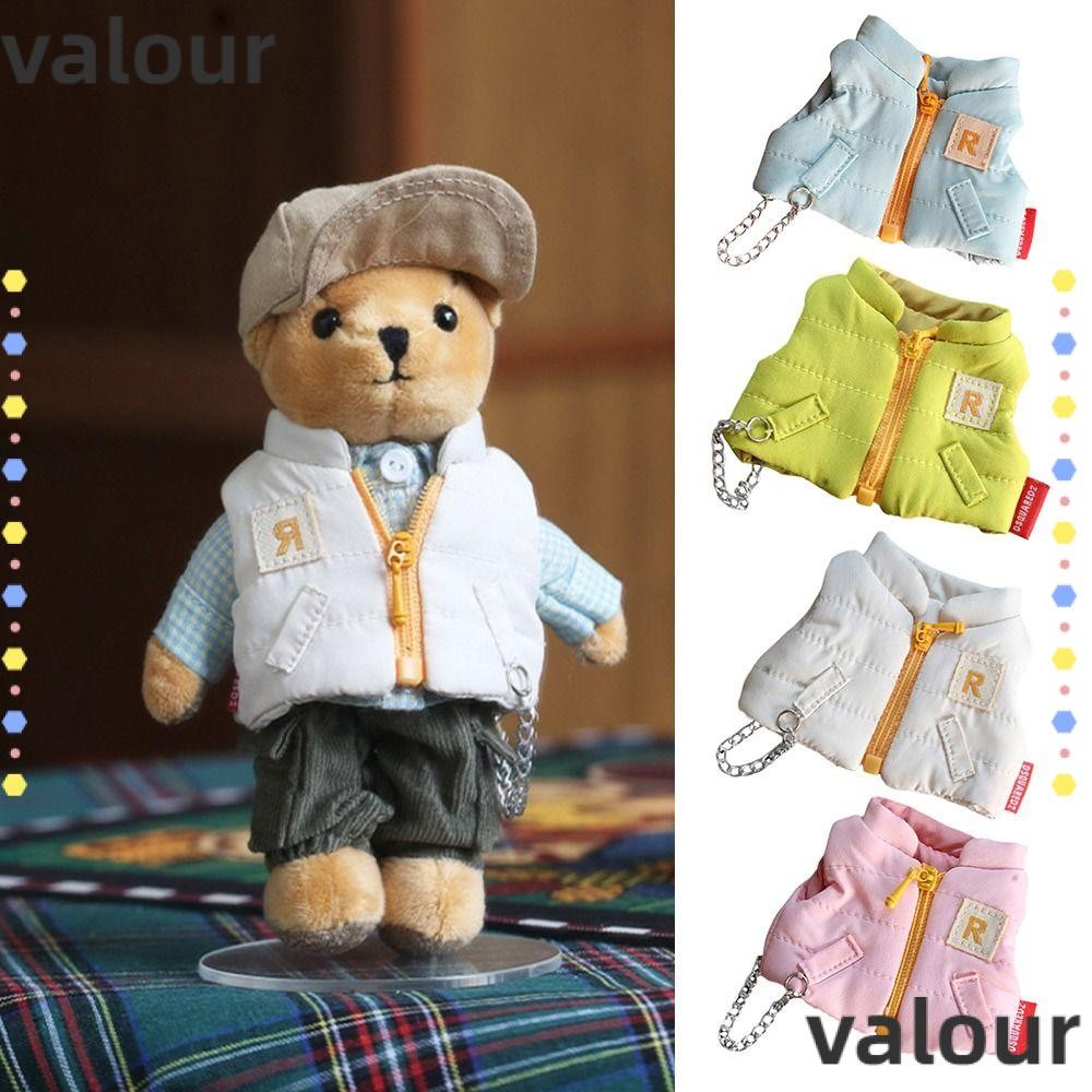 เสื้อผ้าตุ๊กตาการ์ตูน VALOUR, อุปกรณ์ตุ๊กตา Handmade Jacket Coat, เสื้อกั๊กผ้าฝ้ายน่ารักของเล่นตุ๊กตาเปลี่ยน Headmaster เสื้อผ้าสุนัขสําหรับ 12 ซม.ตุ๊กตา