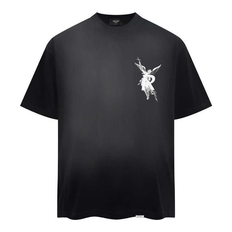 热oper Repnt ARCNGEOL T-SHIRT Vabbage เสื้อยืดแขนสั้นผ้าอเนกประสงค์