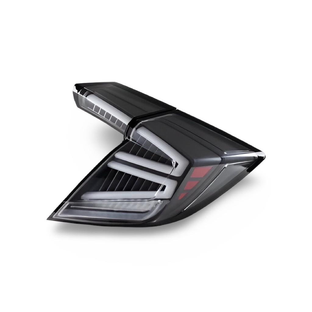 ไฟท้าย โคมไฟท้าย CIVIC FK W-Style Full LED รุ่นโคมกระจกใส