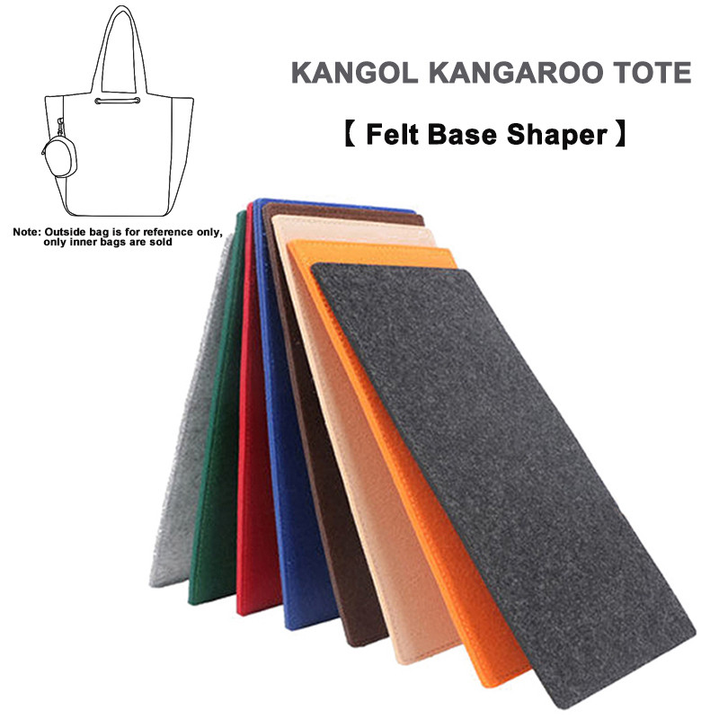 Yoomee เหมาะสําหรับ KANGOL Kangaroo Tote Bag Base Shaper กระเป๋าเครื่องสําอาง Felt Support Pad