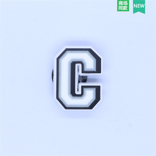 Crocs Jibbitz Alphanumeric series หัวเข็มขัดรองเท้า AZ รูอุปกรณ์เสริมรองเท้า charm crocs 0-9 รองเท้าแตะหัวเข็มขัดตกแต่ง