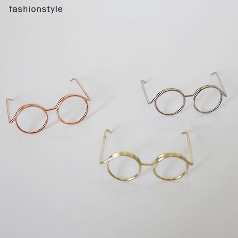 [Fashionstyle] 3.5 ซม. Dollhouse Miniature แว่นตารุ่น DIY เด็กแกล้งทําเป็นเล่นของเล่นตกแต่ง [th]