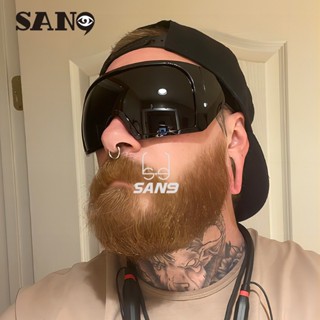 Ready Stockoversize Frame Mask One-piece Future Technology S…