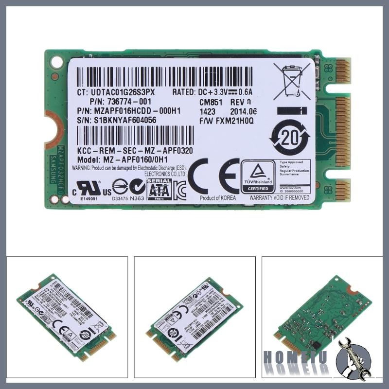 Homeiu 16GB M 2 SSD ไดรฟ์ Solid State ภายใน 42 มม. 2242 รูปแบบ Factor คอมพิวเตอร์ SSD
