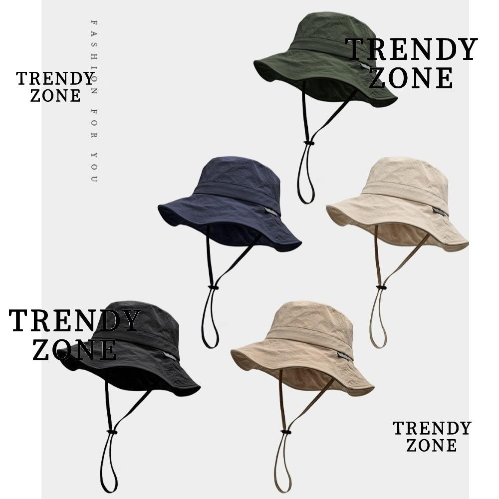 Trendyzone หมวกตกปลา, Anti-Sun Bucket Hat, แฟชั่นปรับอินเทรนด์หมวกชาวประมงกันน้ํากีฬากลางแจ้ง ราคา ถูกที่สุด ดีลบีเคเค รูปภาพหลัก
