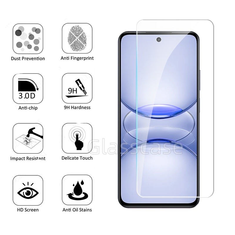 2 In 1 ป้องกันหน้าจอกระจกนิรภัยฟิล์มสําหรับ OPPO Reno 15 F Pro Max 15F 15Pro 15ProMax Reno15 F Pro Reno15F Reno15Pro กล้องกลับเลนส์ป้องกันกระจกคลุมทั้งหมดฟิล์มด้านหน้า - รูปที่ 4