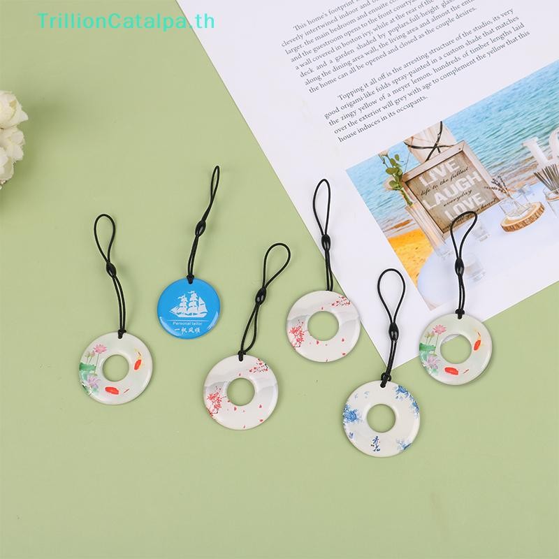 TrillionCatalpa 13.56MHz CUID เปลี่ยน Anti Shielding UID RFID แท็กบล็อก 0 Writable การ์ดสําหรับ NFC Andriod APP MCT 35 มม./40 มม.TH