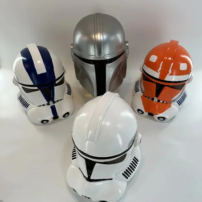 Star Wars คอสเพลย์ Imperial Stormtrooper Clone Trooper หน้ากากหมวกกันน็อค Pvc ให้เพื่อนเด็กปีใหม่