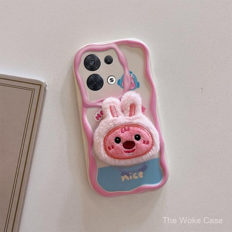 ของเล่นตุ๊กตาครีมเชลล์ข้ามพรมแดน, ตุ๊กตาตุ๊กตา3D, สำหรับ OPPO-realme Series, ครอบคลุมเต็มรูปแบบ TPU 