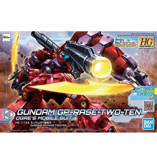 Bandai GUNDAM HGBD: R 021 1/144 GP Luo Shatian Hundred Demons Piranha Creator GUNDAM GP02 อะนิเมะสิน