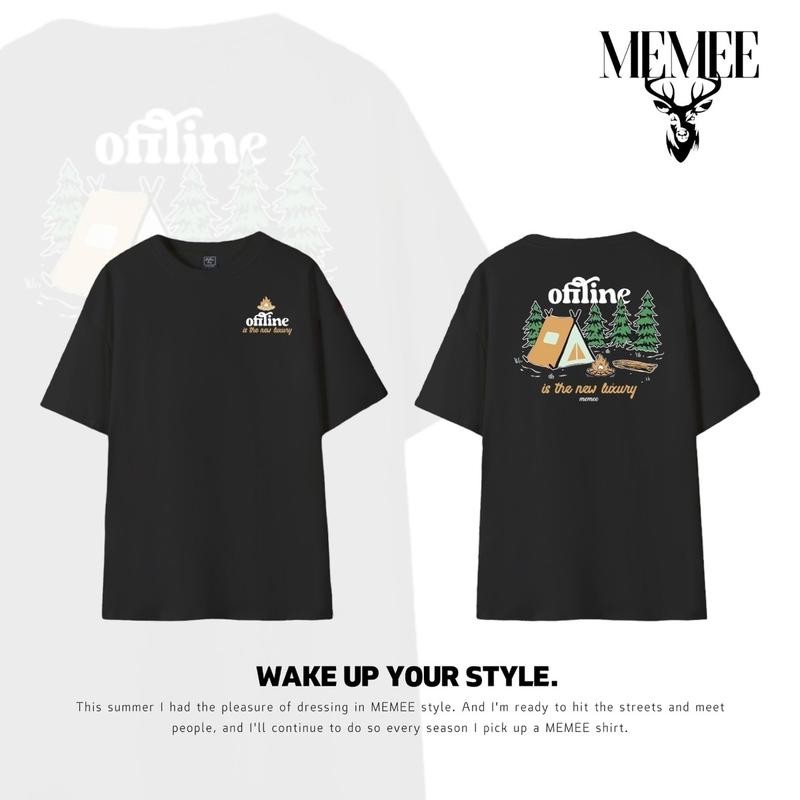 (สินมาใหม่)MEMEE ~ เสื้อยืดCOTON USAแท้ ทรงสวย ผ้านุ่ม(Offline)
