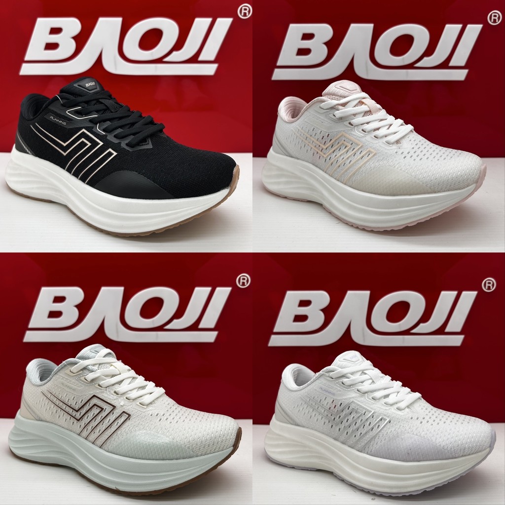 [New 04/2025] [รองเท้าวิ่ง] Baoji บาโอจิ รองเท้าผ้าใบผู้หญิง bjw1135