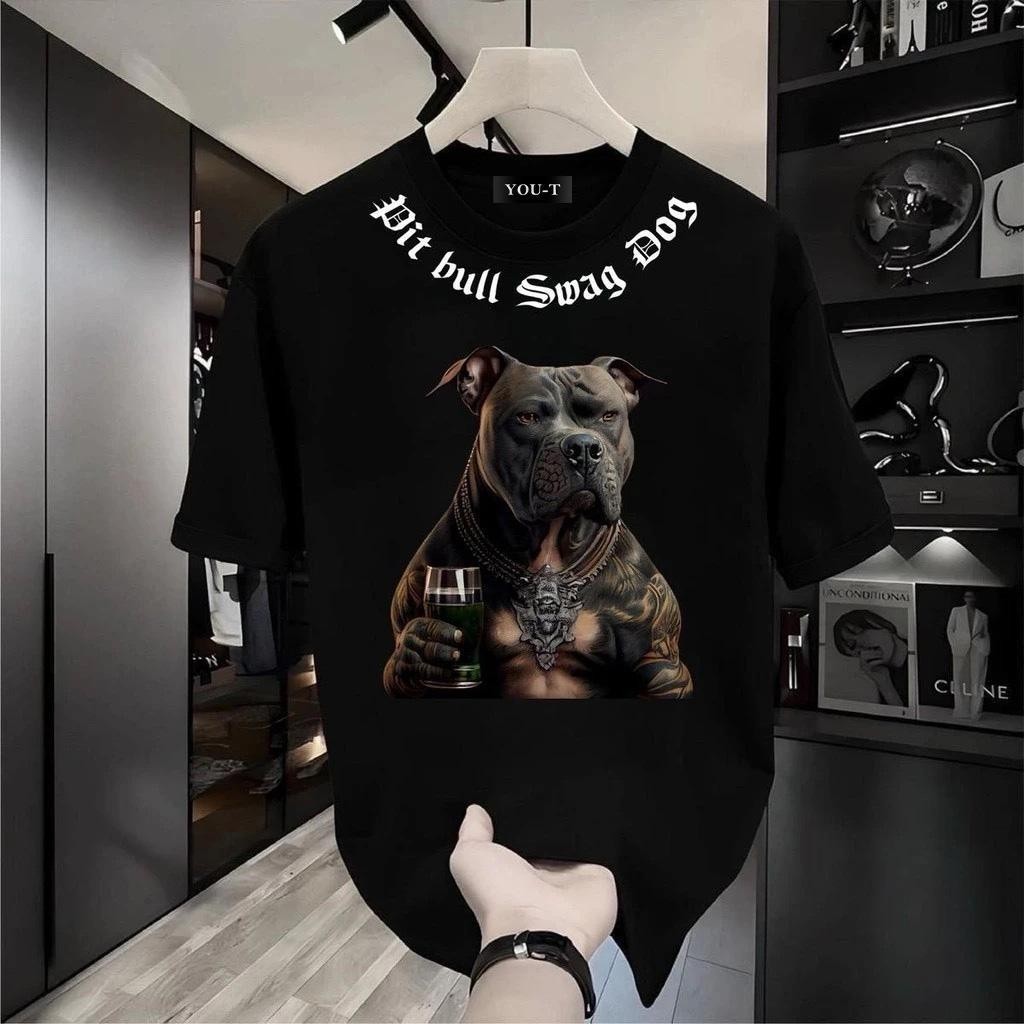 Basi💥 เสื้อผู้ชาย เสื้อยืด oversize สตรีท เกรดพรีเมียม โคตรนุ่ม เสื้อคอตตอน100% ไม่หดตัวลาย ลาย "DIT