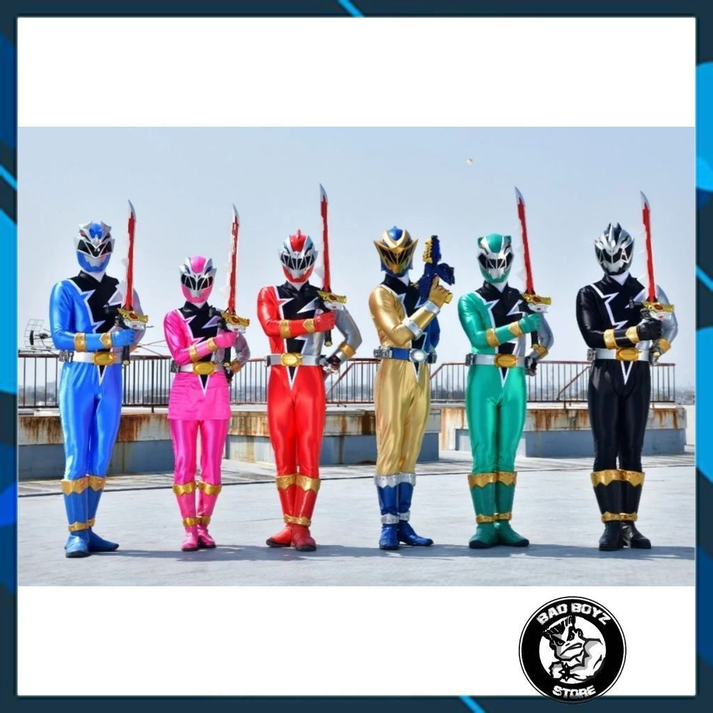 Hasbro Power Rangers Lightning Collection ฟิกเกอร์ Dino Fury Rangers ขนาด 6 นิ้ว - ทีมเต็ม