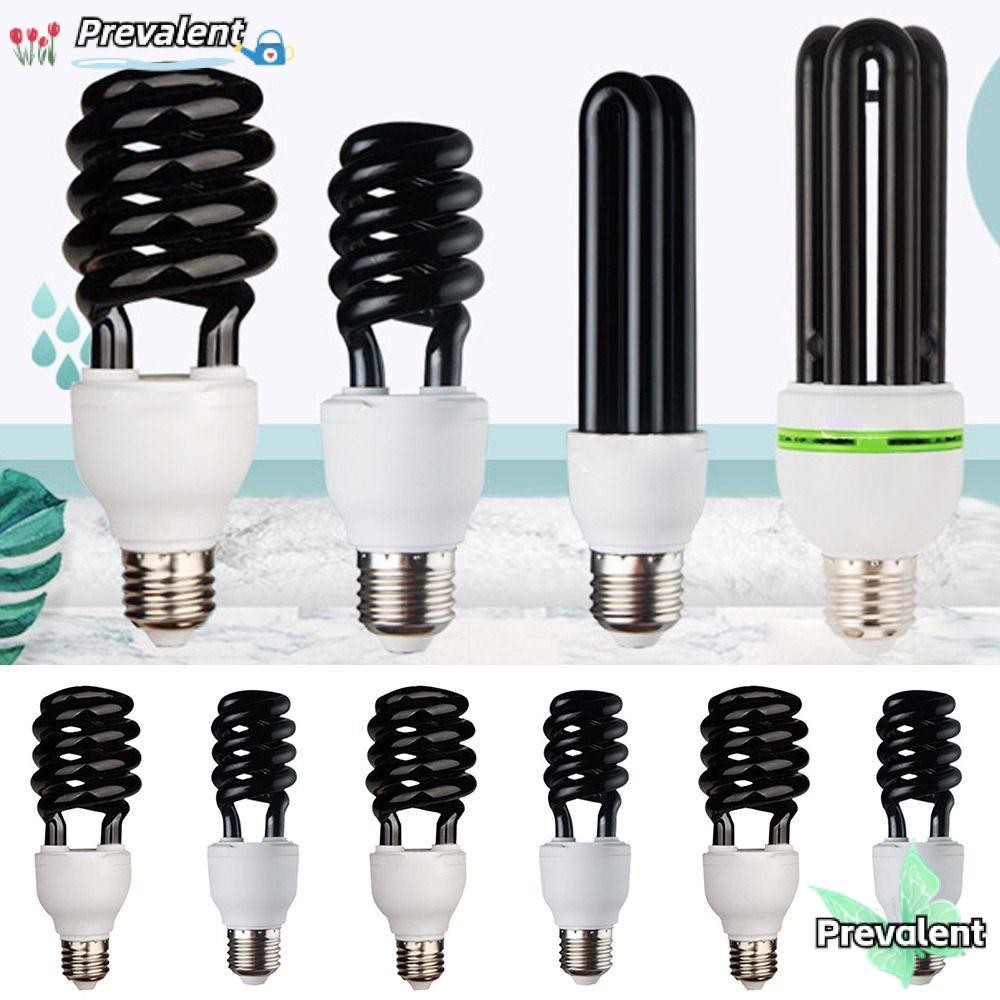 Preva UV Black light, AC 220V รองรับไฟ LED เกลียว, 2023 E27 ประหยัดพลังงานหลอดไฟ CFL อัลตราไวโอเลต ดักแมลง