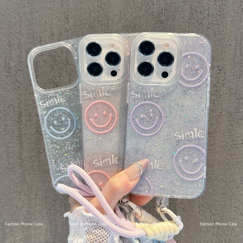 เข้ากันได้กับ ไอโฟน 16 Pro ไอโฟน 15 Pro ไอโฟน 13 ไอโฟน 11 เคสโทรศัพท์กลิตเตอร์ใสขั้นสูง SF0146&0147&0148-GS
