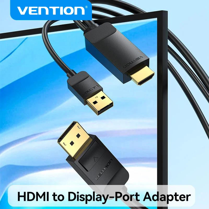 Vention สาย HDMI to Display Port 4K 60Hz HDMI to DP