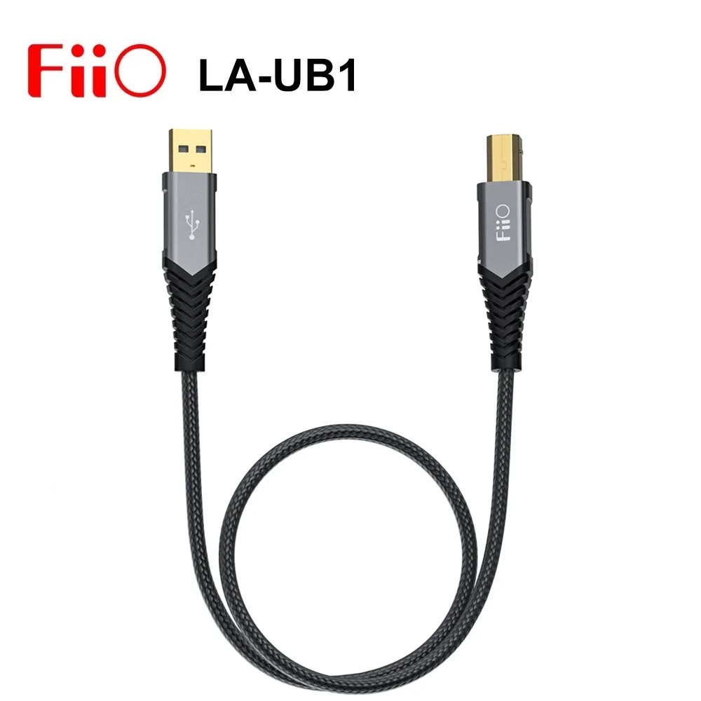 Fiio LA-UB1 USB-A ถึง USB-B USB เครื่องฟอกอากาศอะแดปเตอร์เสียงสําหรับ M11 BTR5 BTR3 AMP DAC